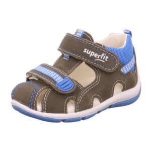 superfit Sandale Freddy grün / blau