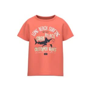 name it T-Shirt Nmmvagno Coral