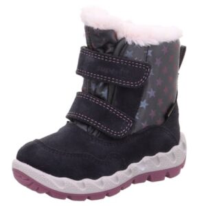 superfit Stiefel Icebird grau/rosa (mittel)