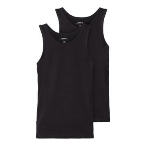 name it Tank Top 2er Pack Black