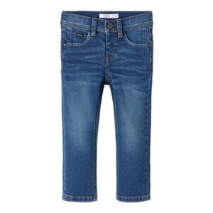 name it Jeans Nmmsilas Dark Blue Denim