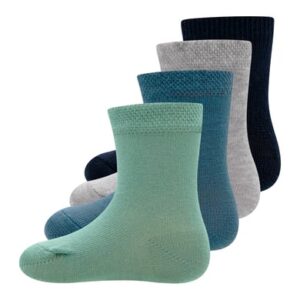 Ewers Babysöckchen 4er Pack Uni multicolour blau