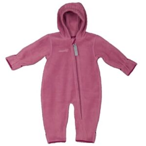 Hoppediz Overall Fleece-Overall mit Umschlagbündchen beere