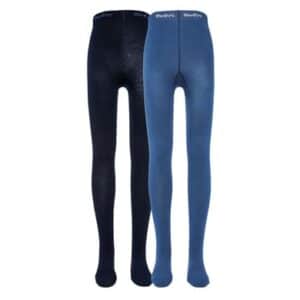 Ewers Kinderstrumpfhose 2er Pack Uni blau