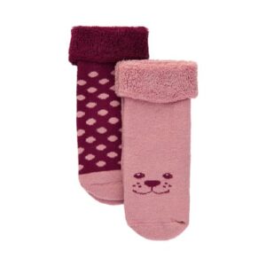 Minymo Erstlingsocken 2er Pack Old Rose