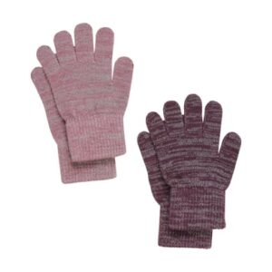 CeLaVi Handschuhe 2er Pack Rose Brown