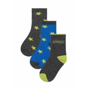 MINOTI 3er-Pack Socken Dunkelgrau
