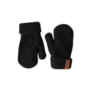 BabyMocs Handschuhe Vegan schwarz