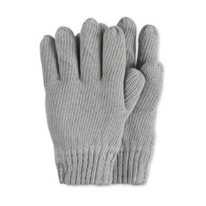 Sterntaler Strick-Fingerhandschuh silber mel.