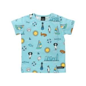 Villervalla Shirt Kurzarm Summer LGT Aruba blau