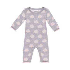 noukie´s Girls Overall Cocon grey and pink