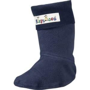 Playshoes Fleece-Stiefelsocke marine