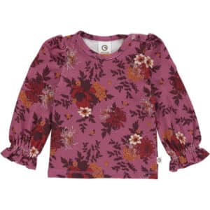 Müsli Babylangarmshirt Boysenberry/Fig/Berry red