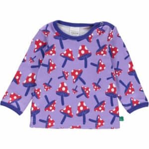 Fred's World Babylangarmshirt Paisley/Energy blue/Lollipop