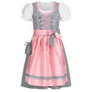 Nübler Kinderdirndl 3-teilig Nicky Blau