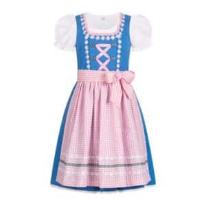 Nübler Kinderdirndl 3-teilig Lorena Blau