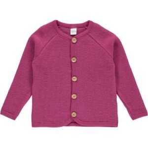 Fred's World Fleecejacke aus Merinowolle Plum