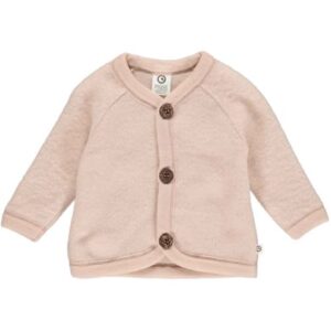 Müsli Fleecejacke aus Merinowolle Spa rose