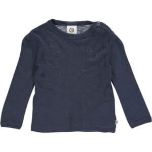 Müsli Babylangarmshirt aus Merinowolle Night blue