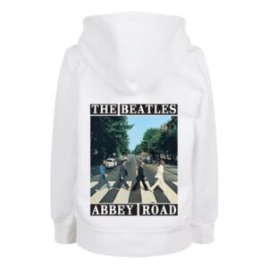 F4NT4STIC Basic Kids Hoodie The Beatles Abbey Road weiß