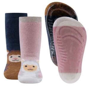 Ewers Stoppersocken Softstep 2er-Pack Alpaka tinte-wildrose