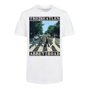F4NT4STIC Basic Kids Tee The Beatles Abbey Road weiß