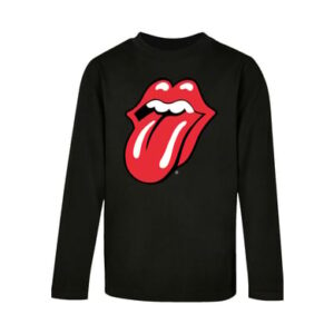 F4NT4STIC Longsleeve Shirt The Rolling Stones Classic Tongue schwarz