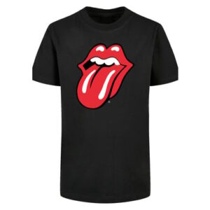 F4NT4STIC Basic Kids Tee The Rolling Stones Classic Tongue schwarz