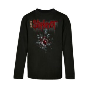 F4NT4STIC Longsleeve Shirt Slipknot Glass schwarz