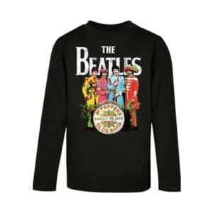 F4NT4STIC Longsleeve Shirt The Beatles Sgt Pepper schwarz