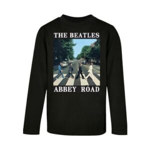 F4NT4STIC Longsleeve Shirt The Beatles Abbey Road schwarz