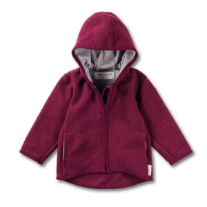 Hofbrucker Baby Wollwalk Jacke Walkjacke Brombeere