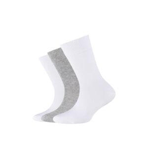 Camano Socken Children ca-soft organic 3er-Pack weiß