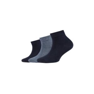 Camano Socken Children ca-soft organic Quarter 3er-Pack navy