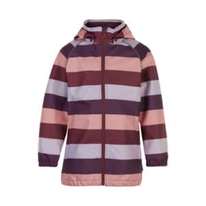 Minymo Softshell Jacket Stripe Crushed Berry