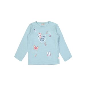 Salt and Pepper Langarmshirt Butterfly hellblau