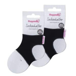 Hoppediz Babysocken Sockenhalter 2-er Set schwarz