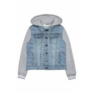 MINOTI Jeansjacke Denim-Hellblau/Grau