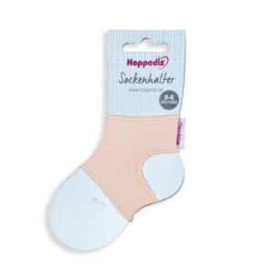 Hoppediz Babysocken Sockenhalter rose