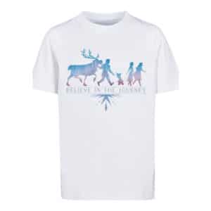 F4NT4STIC T-Shirt Disney Frozen 2 Believe In The Journey weiß