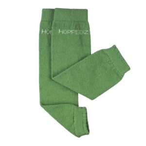 Hoppediz Beinstulpen Merino-Babystulpen uni kiwi