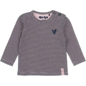 Dirkje Langarmshirt navy light pink