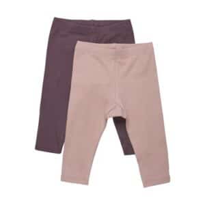 Minymo Leggings 2er Pack Misty Rose