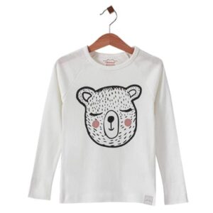 hibboux® Pyjama Shirt Sleepy Bear Multicolor