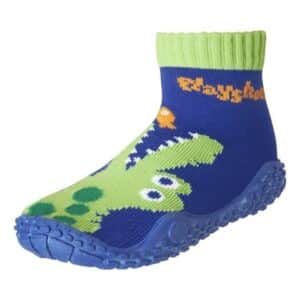 Playshoes Aqua-Socke Krokodil marine