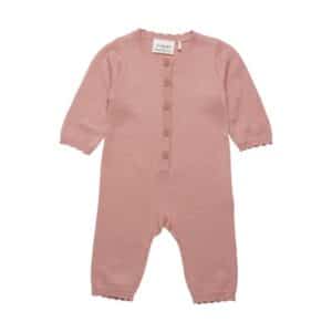 Fixoni Overall Bamboo Knit Peach Beige