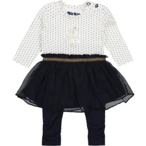 Dirkje Baby-Set 2-teilig navy off white