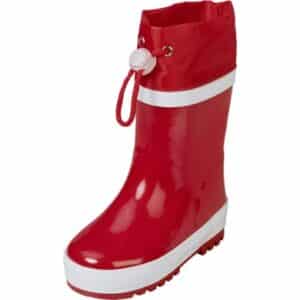 Playshoes Gummistiefel Basic gefüttert rot