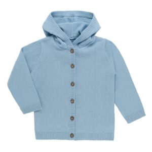 kindsgard Strickjacke mit Kapuze strikka blau