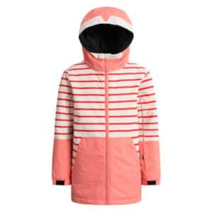 WeeDo Winterjacke COSMO BUNNY rot-gestreift_pink